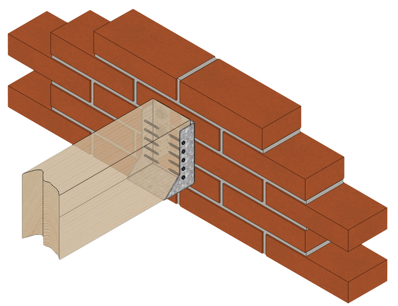 Palkkikenkä Paslode sisäpuolinen 48x96mm 98-145mm palkille 212378