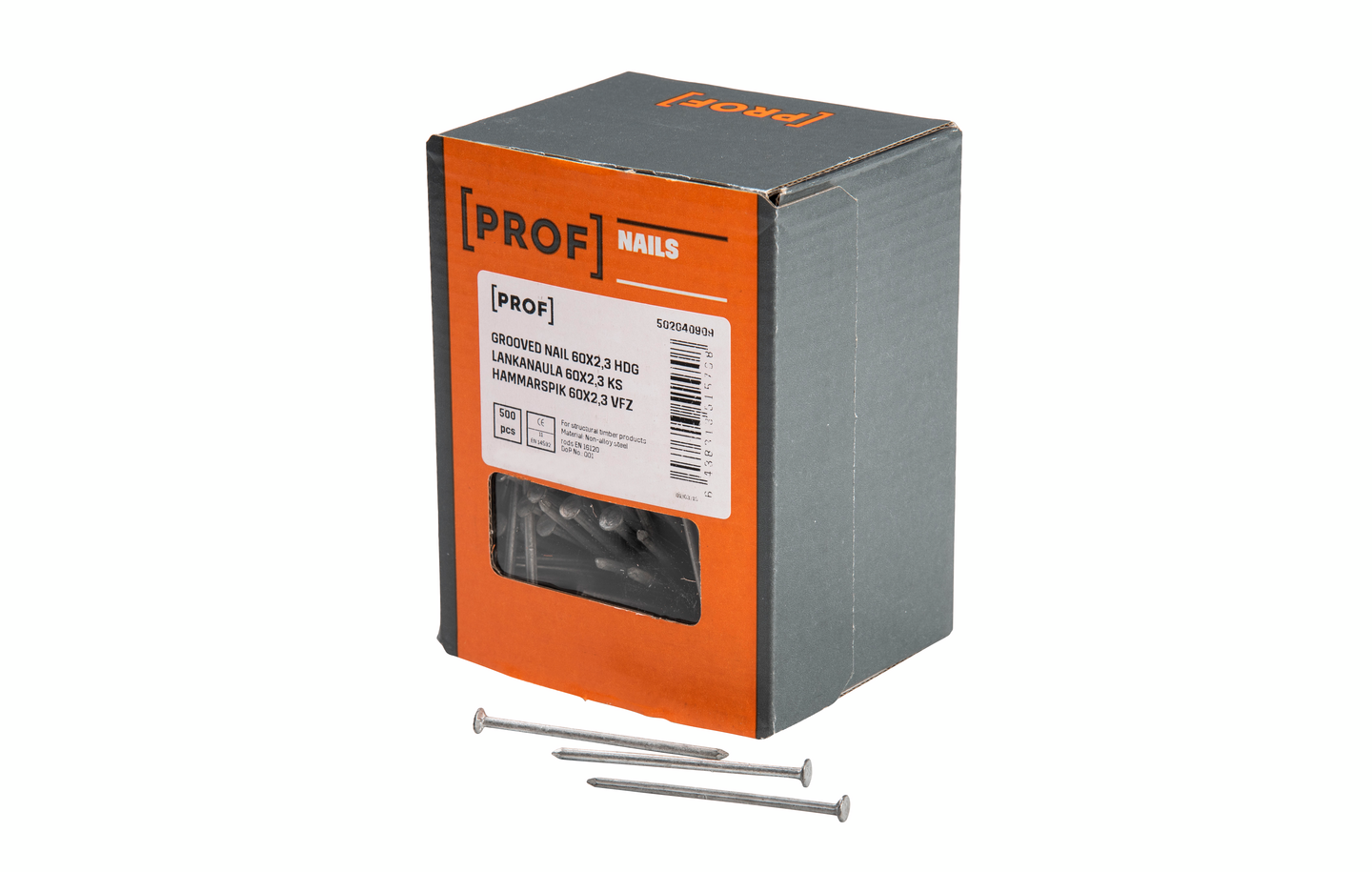 Lankanaula PROF 60x2,3 kuumasinkitty 500kpl