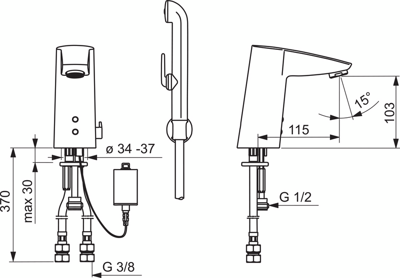 Pesuallashana Oras 2816FZ Cubista 6V
