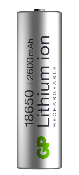 Akku GP Lithium-ion 18650 2600mAh