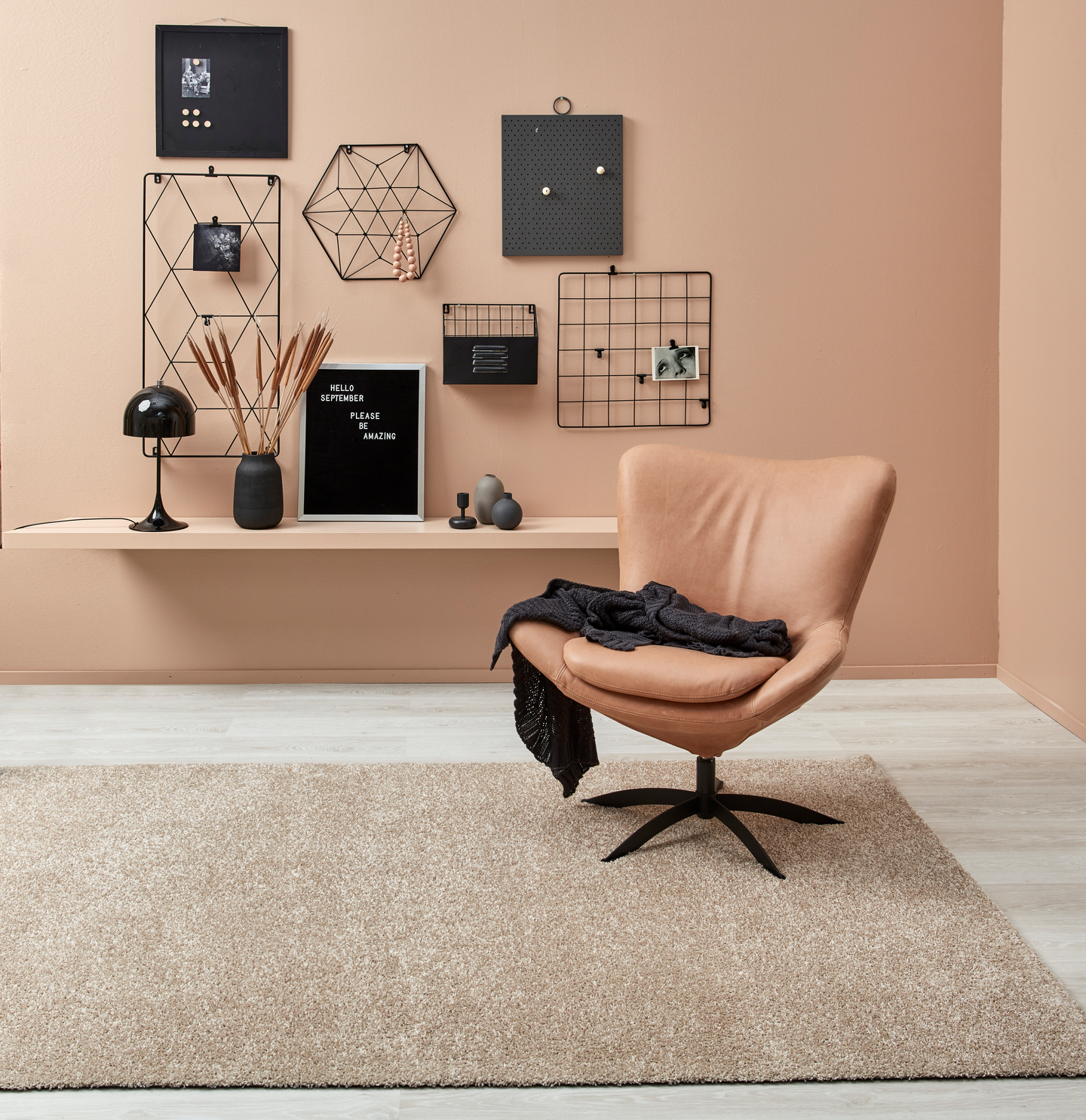 Sisustuskehikko Cello Klik 43x90x9cm musta