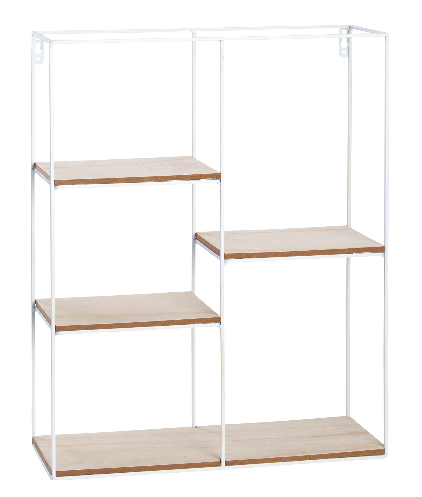 Hyllykkö Cello Eke 40x50x12cm valkoinen/puu