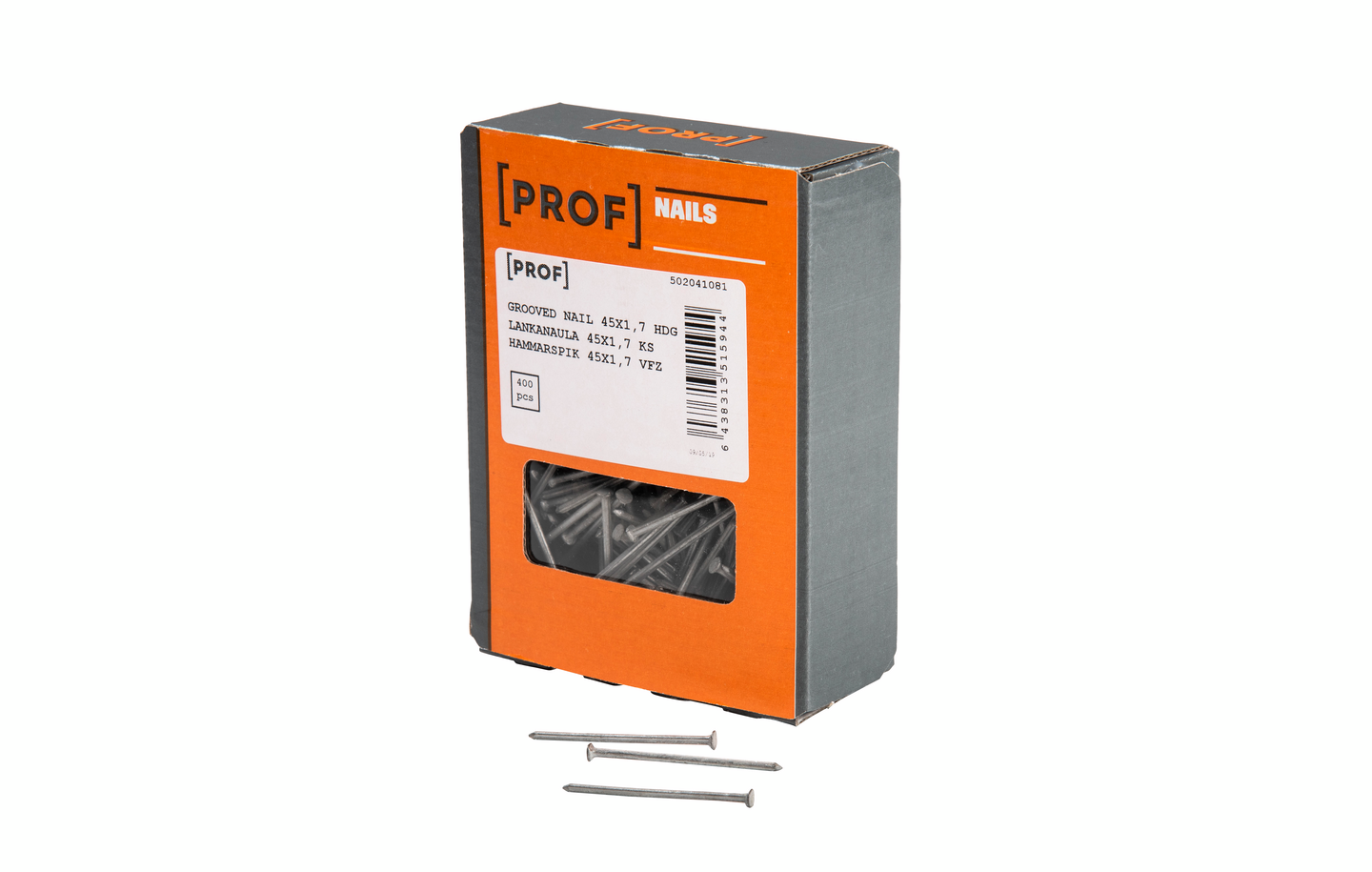 Lankanaula PROF 45x1,7 kuumasinkitty 400kpl