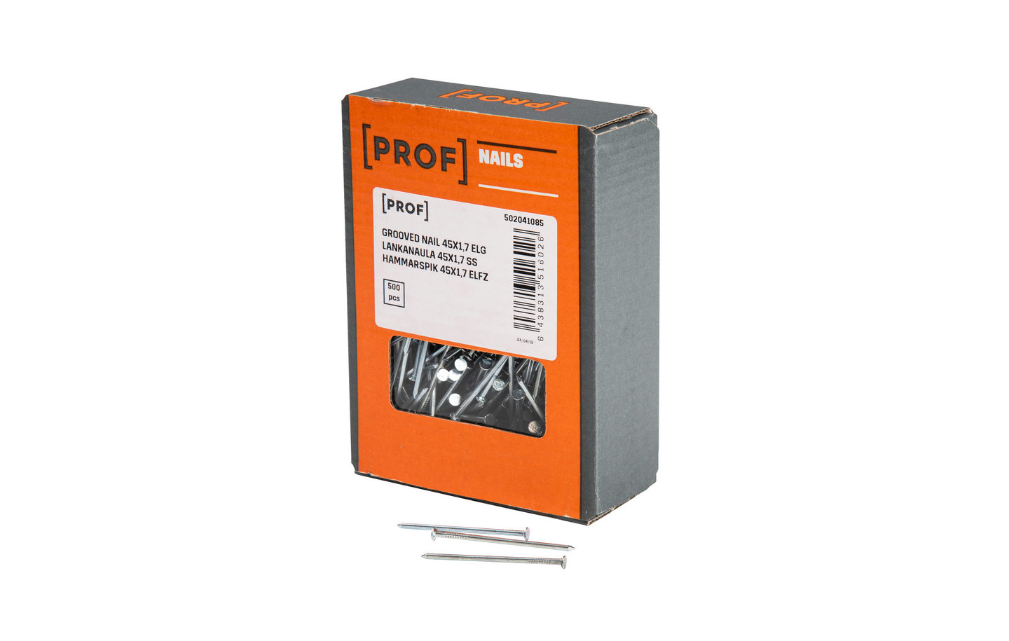 Lankanaula PROF 45x1,7 sähkösinkitty 500kpl