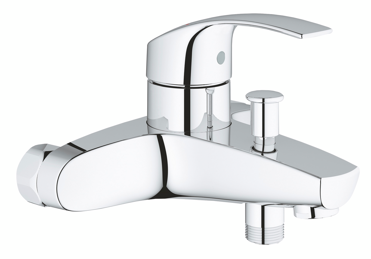 Amme- ja suihkuhana GROHE Eurosmart juoksuputkella