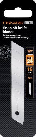 Katkoterät Fiskars Carbonmax 18mm 5kpl
