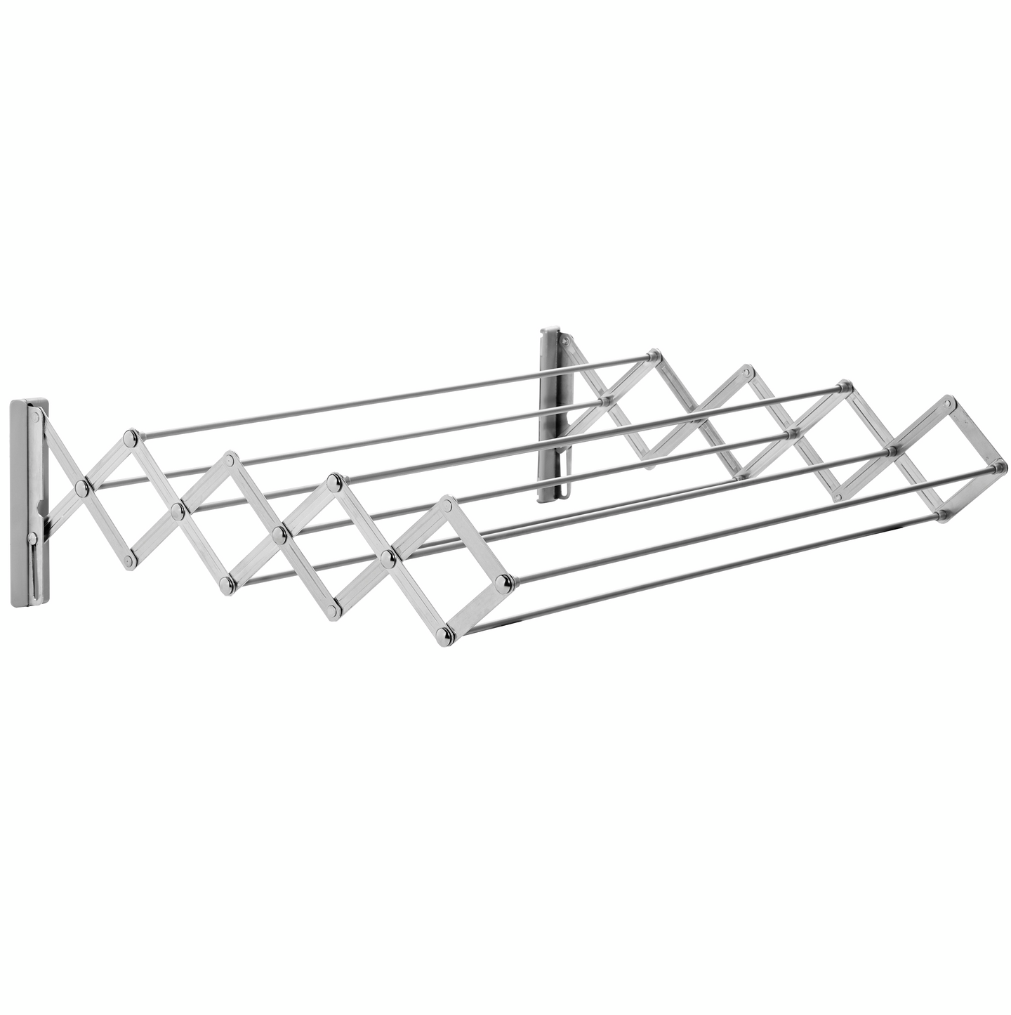 Kuivausteline Ruck-Zuck 60cm harmaa