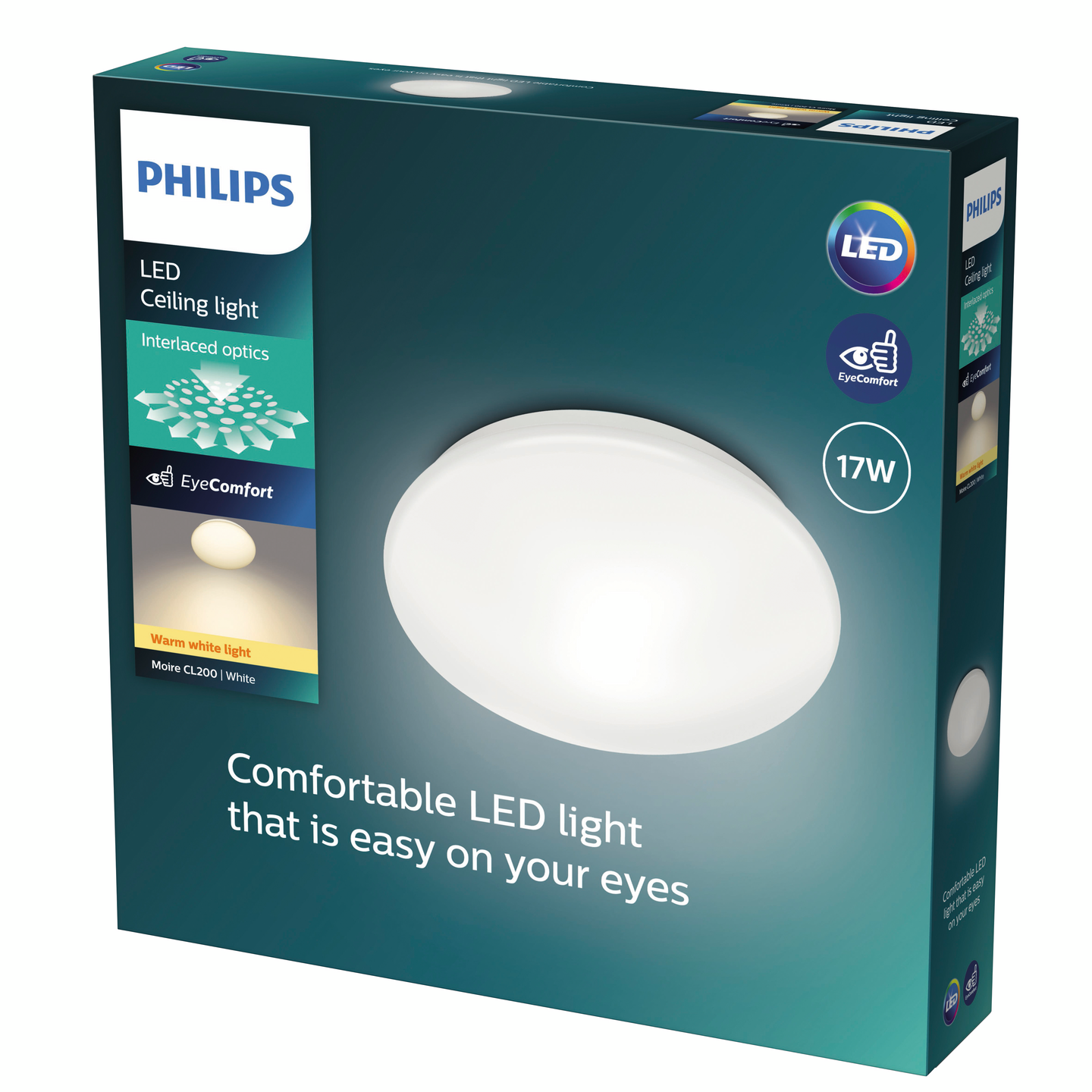 Kattovalaisin Philips CL200 17W 1700lm 2700K led IP20