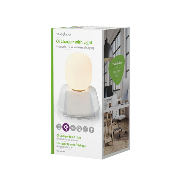 Yövalo Nedis led ja langaton Qi-laturi