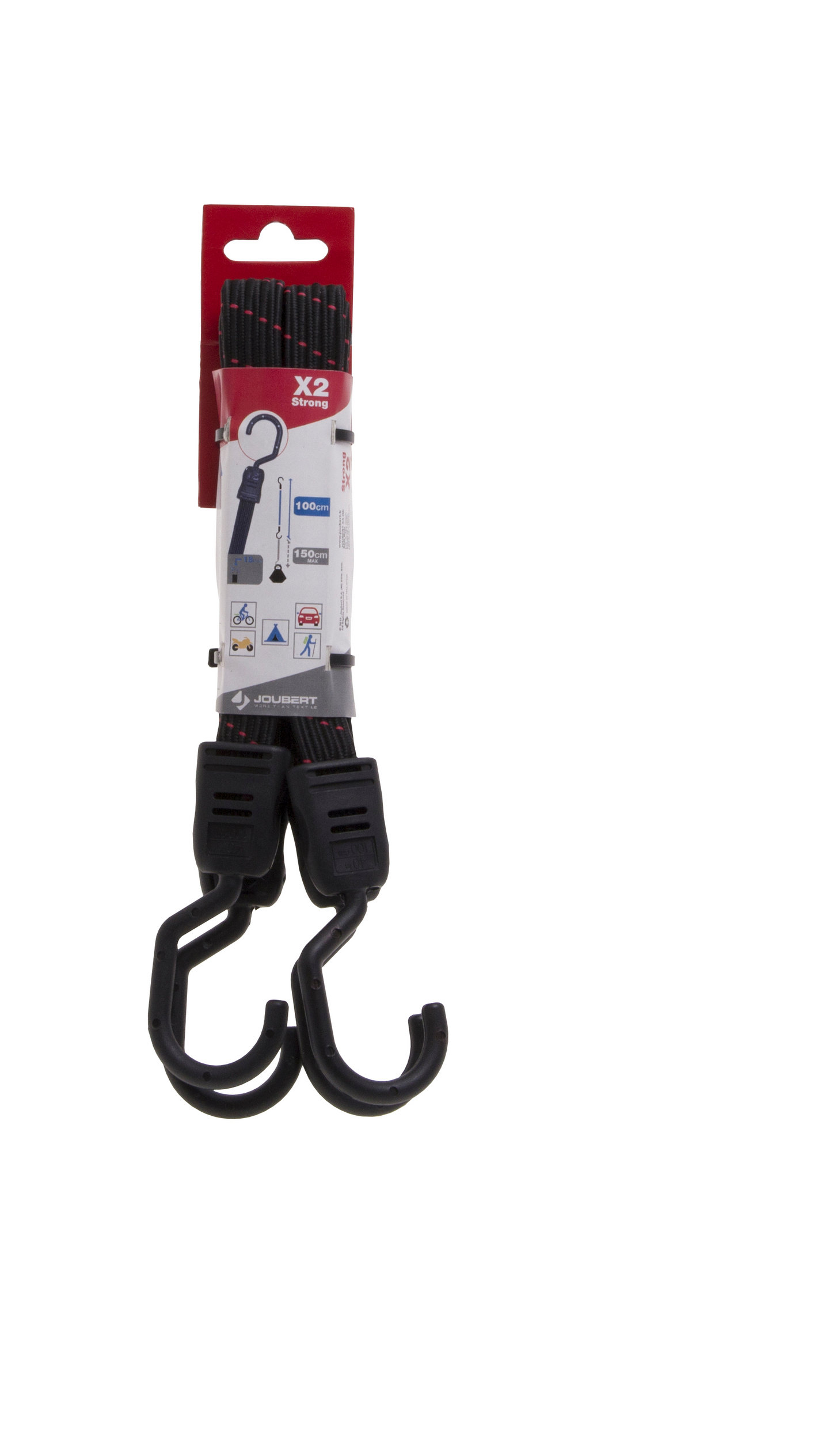 Kumiköysi Joubert litteä 2kpl 100cm