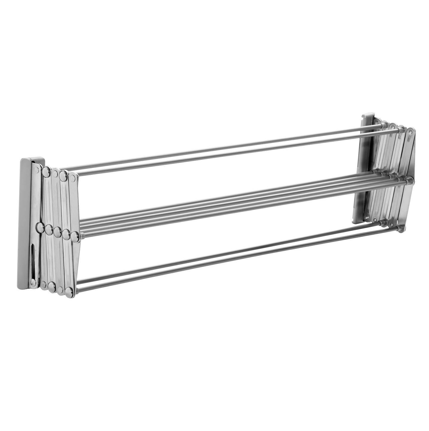 Kuivausteline Ruck-Zuck 100cm harmaa