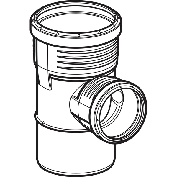 DB haarayhde Geberit Silent 110x75x87,5 polypropeeni