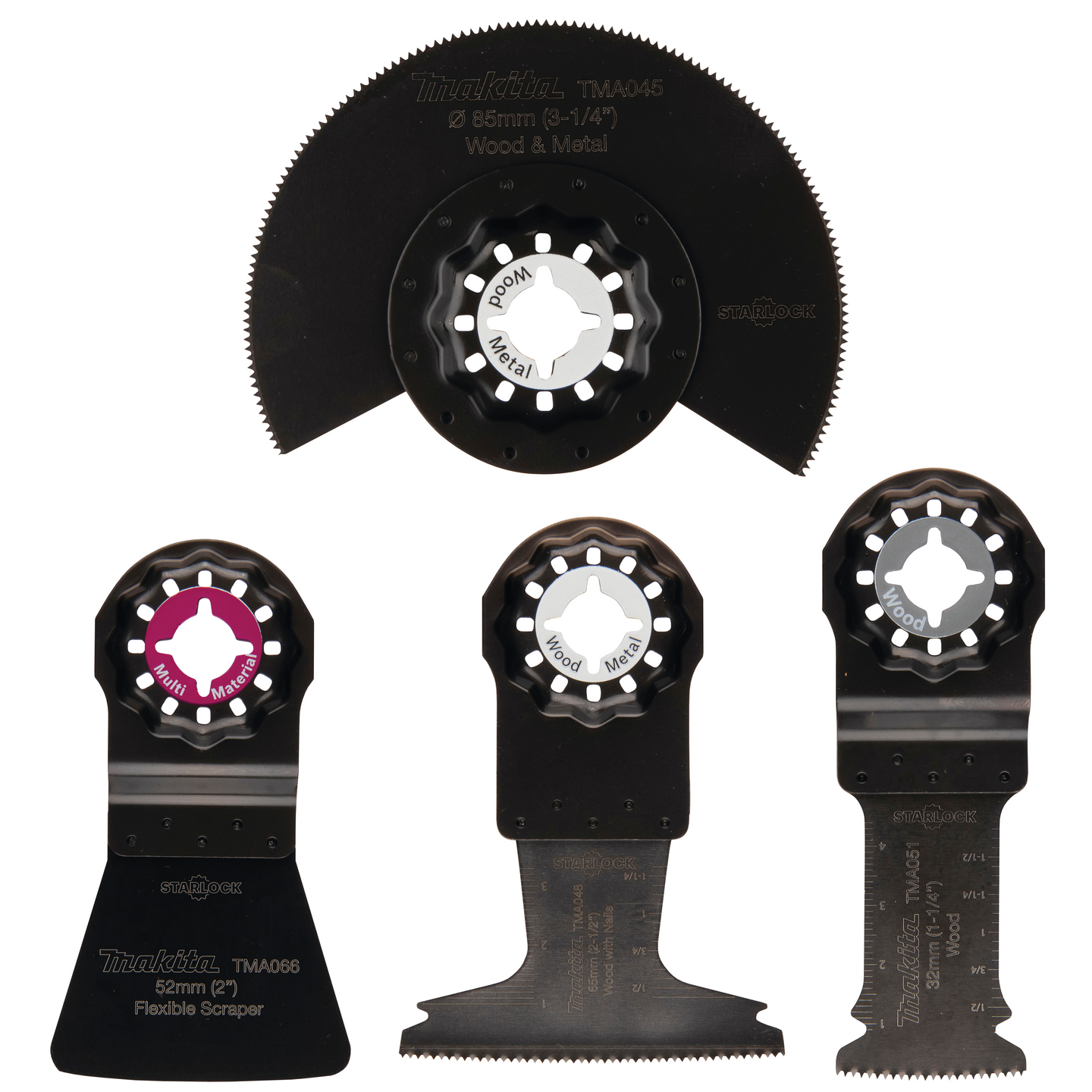 Teräsarja Makita monitoimikoneeseen lattiasarja 4-osainen