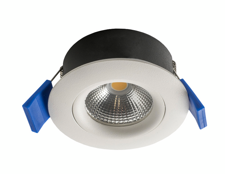 Alasvalo Airam Compact IP44 5W/840 DIM valkoinen suunnattava