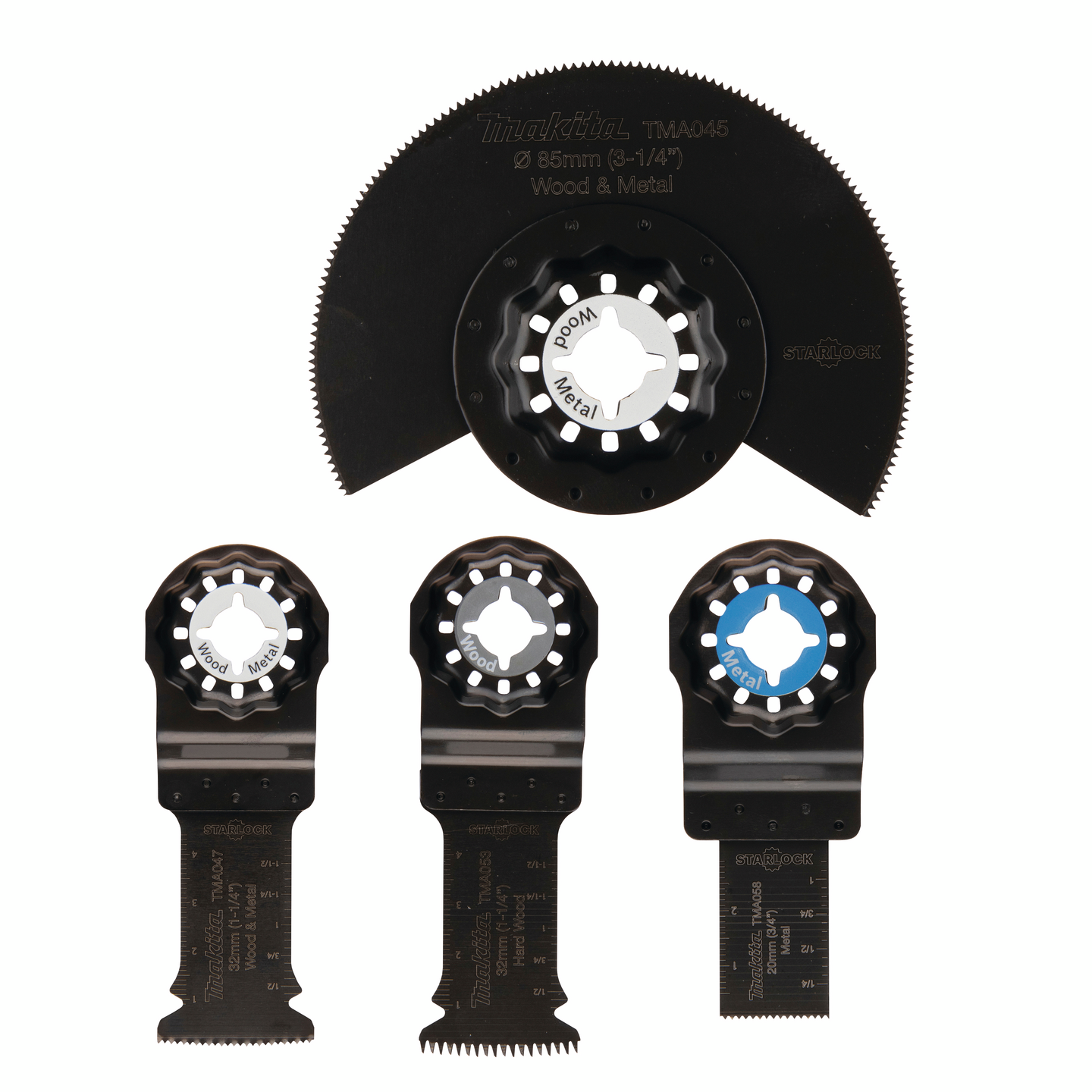 Teräsarja Makita monitoimikoneeseen sahaussarja 4-osainen