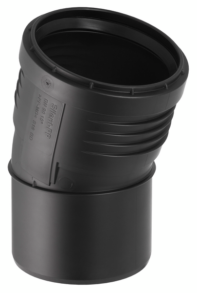 DB kulmayhde Geberit Silent 75x15 polypropeeni