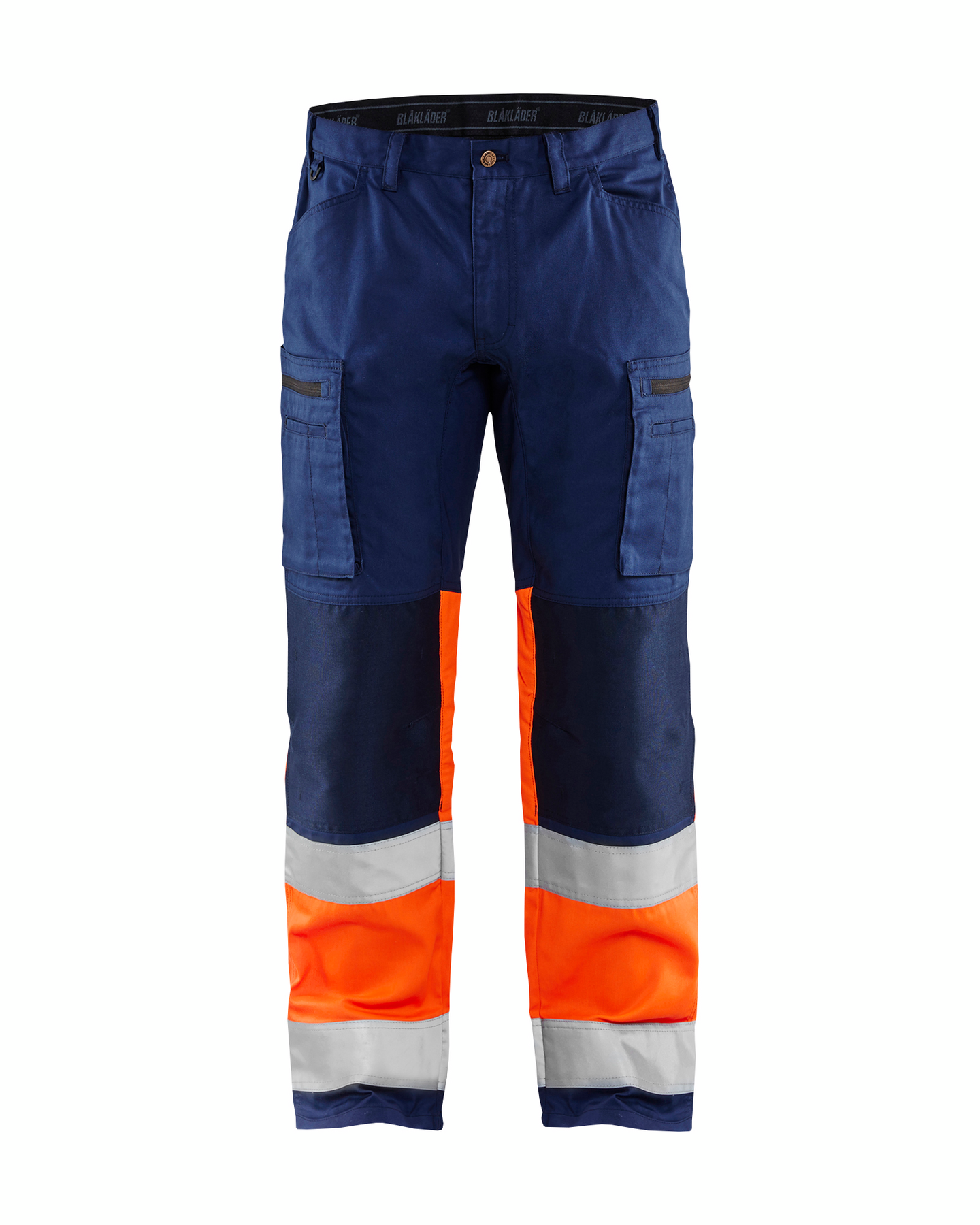 Housut Blåkläder 155118118953 sininen/huomio-oranssi