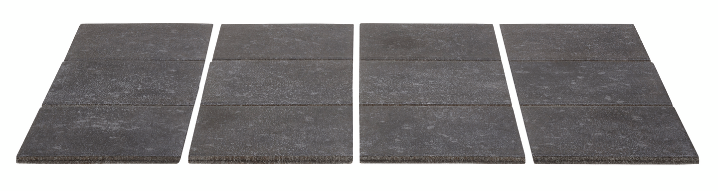 KLINKER CELLO KAYA RUSTIC 9,7X9,7, ANTRASITE 1,44M2