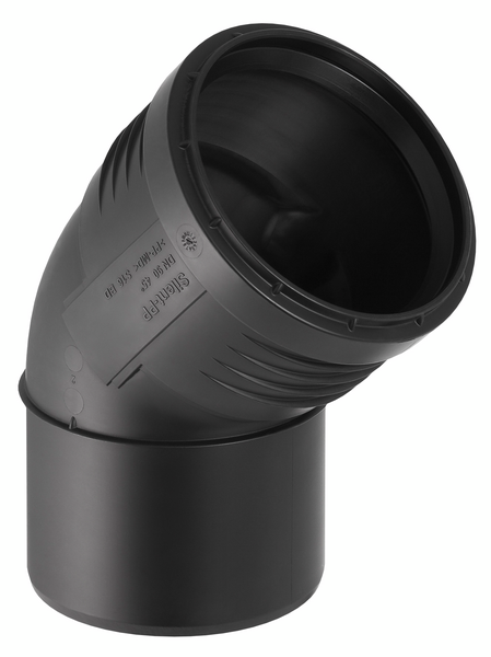 DB kulmayhde Geberit Silent 75x45 polypropeeni