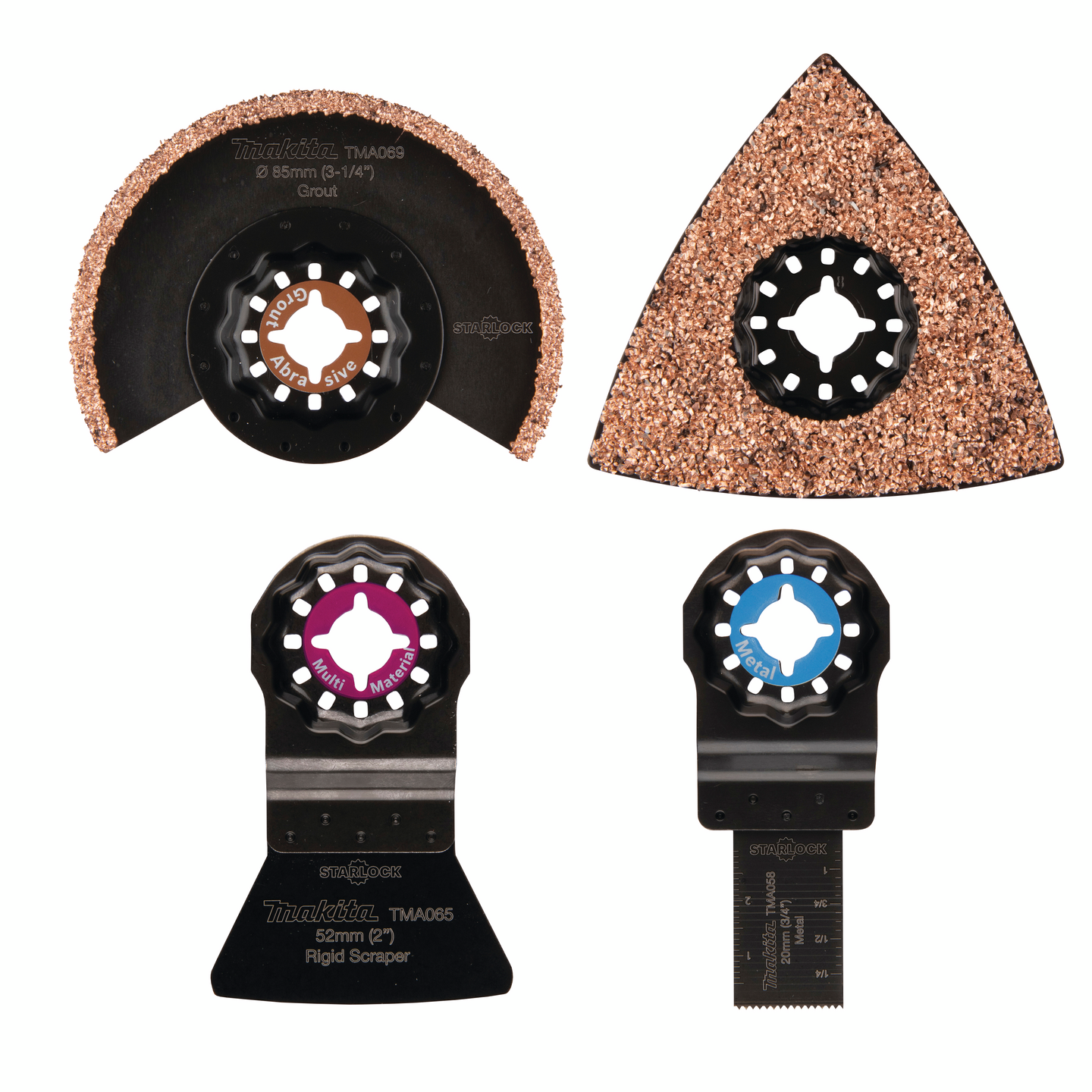 Teräsarja Makita monitoimikoneeseen laattasarja 4-osainen