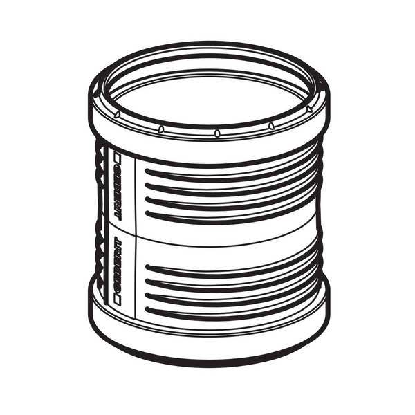 DB kaksoismuhvi Geberit Silent 75 polypropeeni