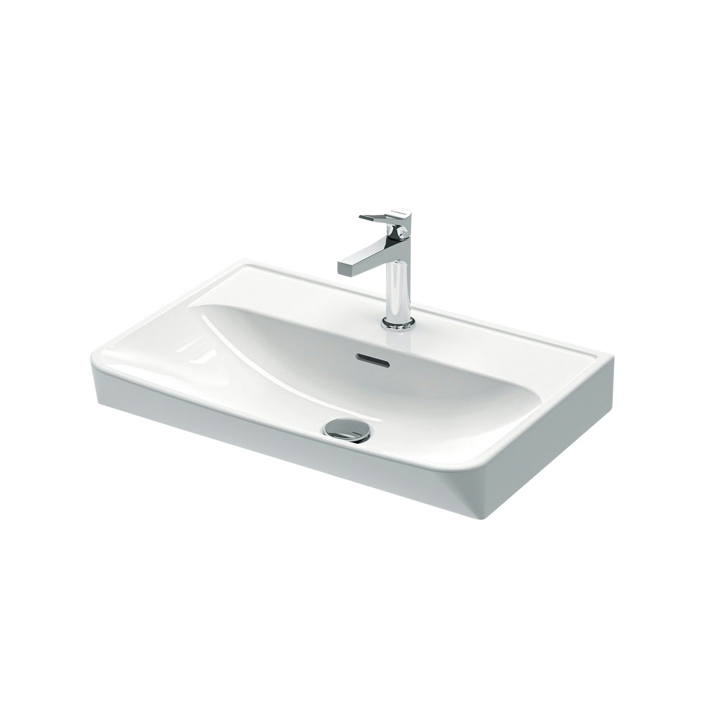 Pesuallas Svedbergs Skapa 60x35cm 37360 valkoinen posliini