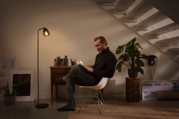 Lattiavalaisin LEDVANCE Cone Floor Glass Smoke 250x1550