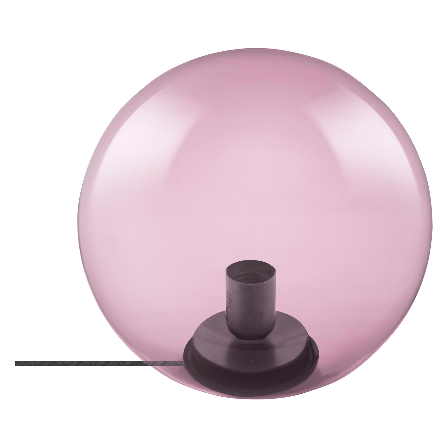 Pöytävalaisin LEDVANCE Bubble Table Glass Pink 250x245