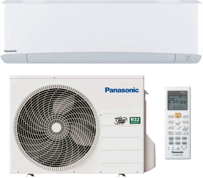 Ilmalämpöpumppu Panasonic NZ25VKE sisä- ja ulkoyksikkö