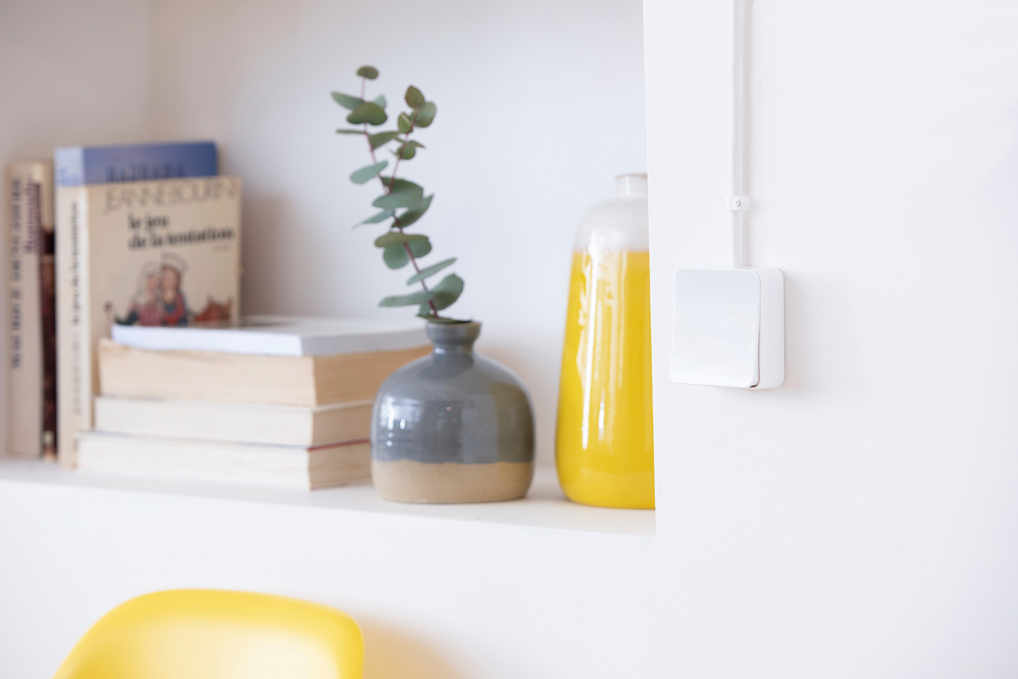 STRÖMBRYTARE KRON UTP EXXACT VIT