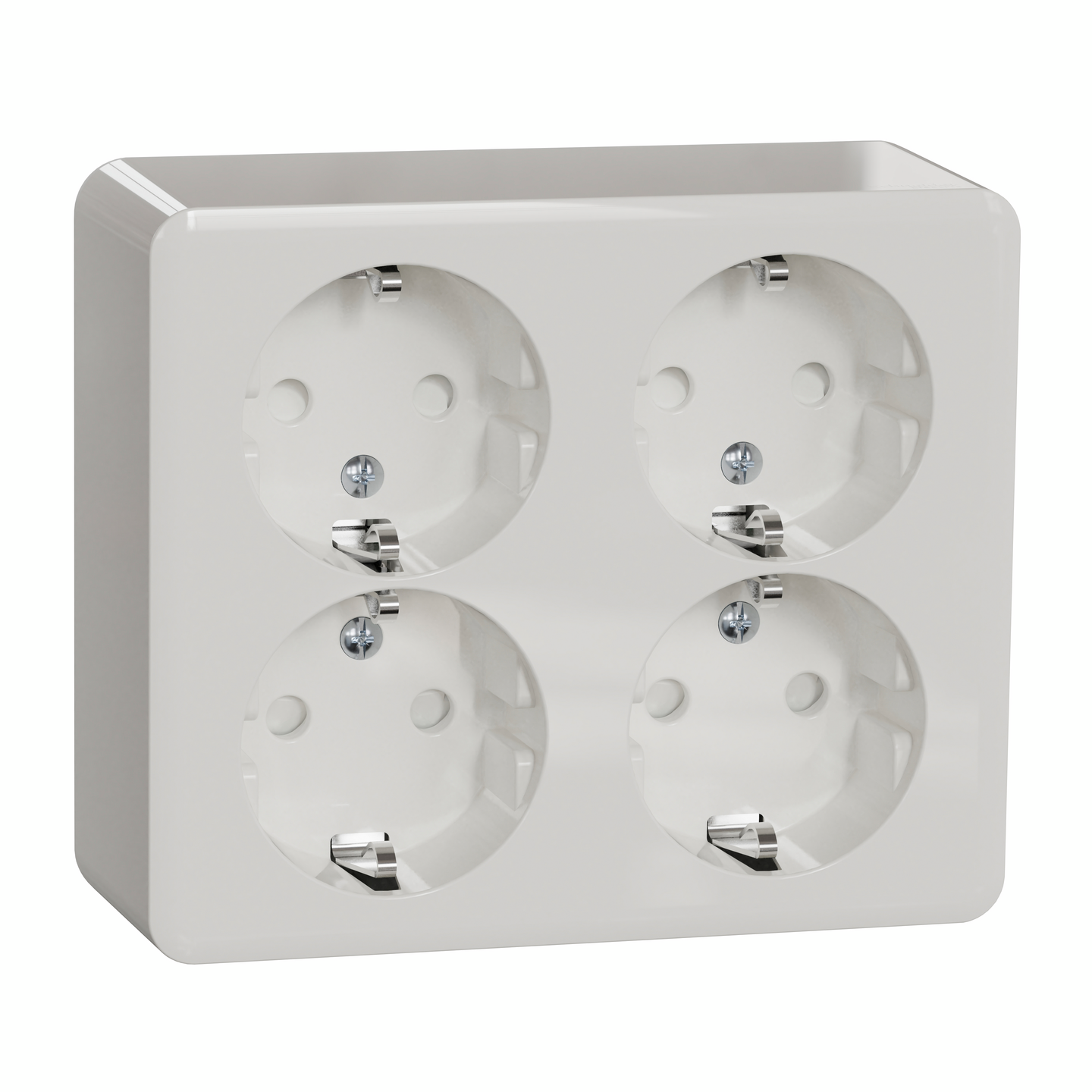 Pintapistorasia Schneider Electric Exxact IP21 4-os valkoinen