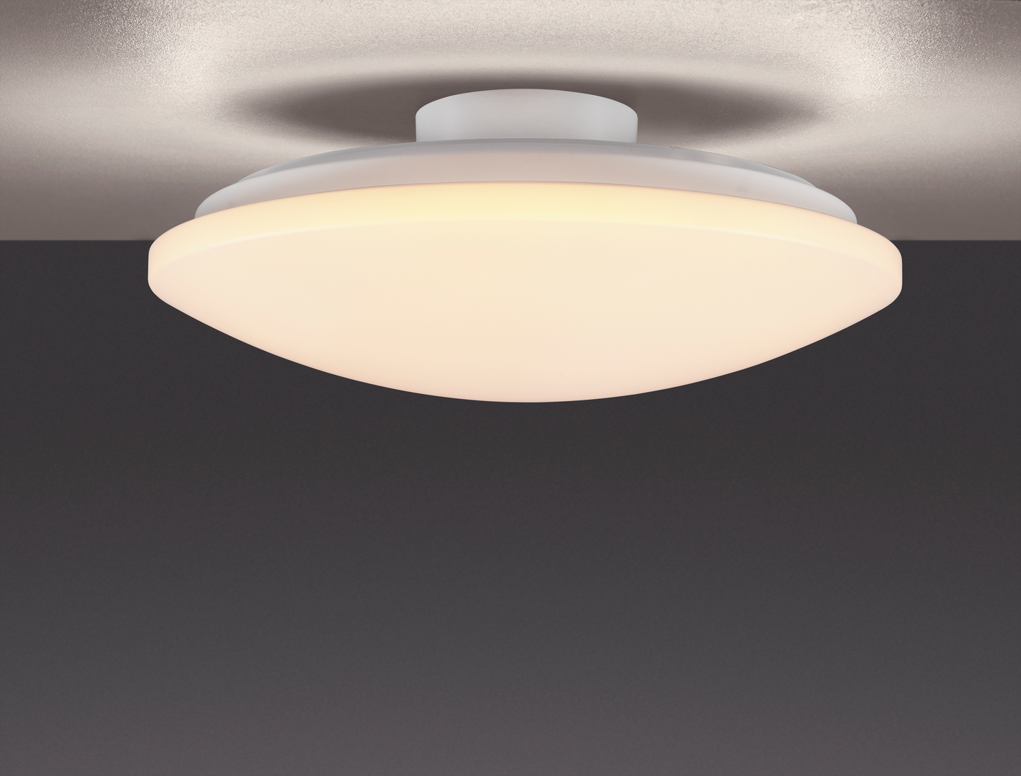 Plafondi TRIO Prodo Scandi led 15W 40cm kaukosäätimellä