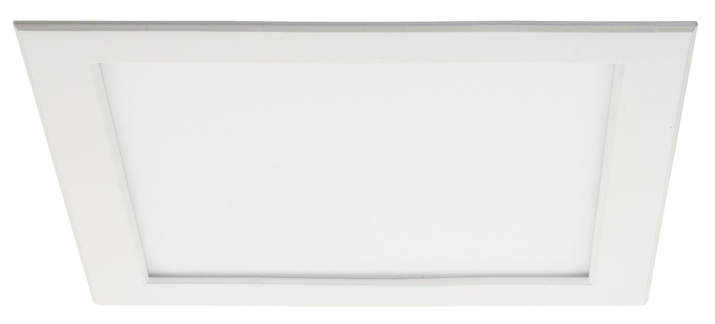 Alasvalo Airam Flat Sq 175 IP44 12W/830 PCO himmennettävä valkoinen