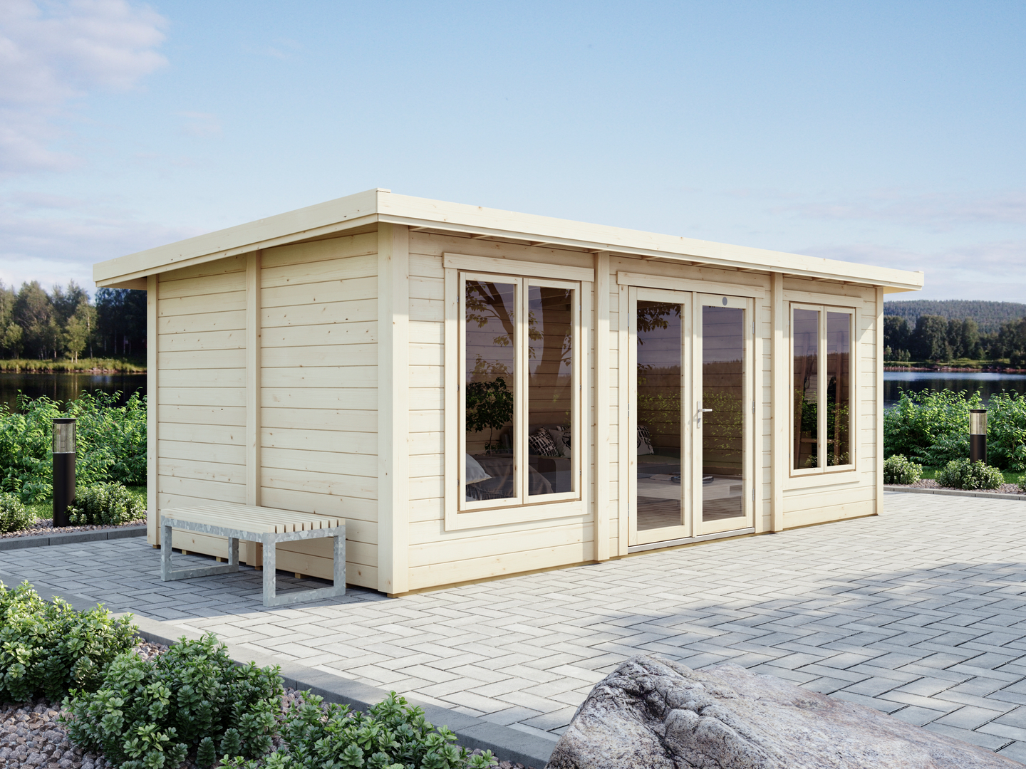 Kesäkeittiö Luoman Lillevilla Loukinen 18,0m²