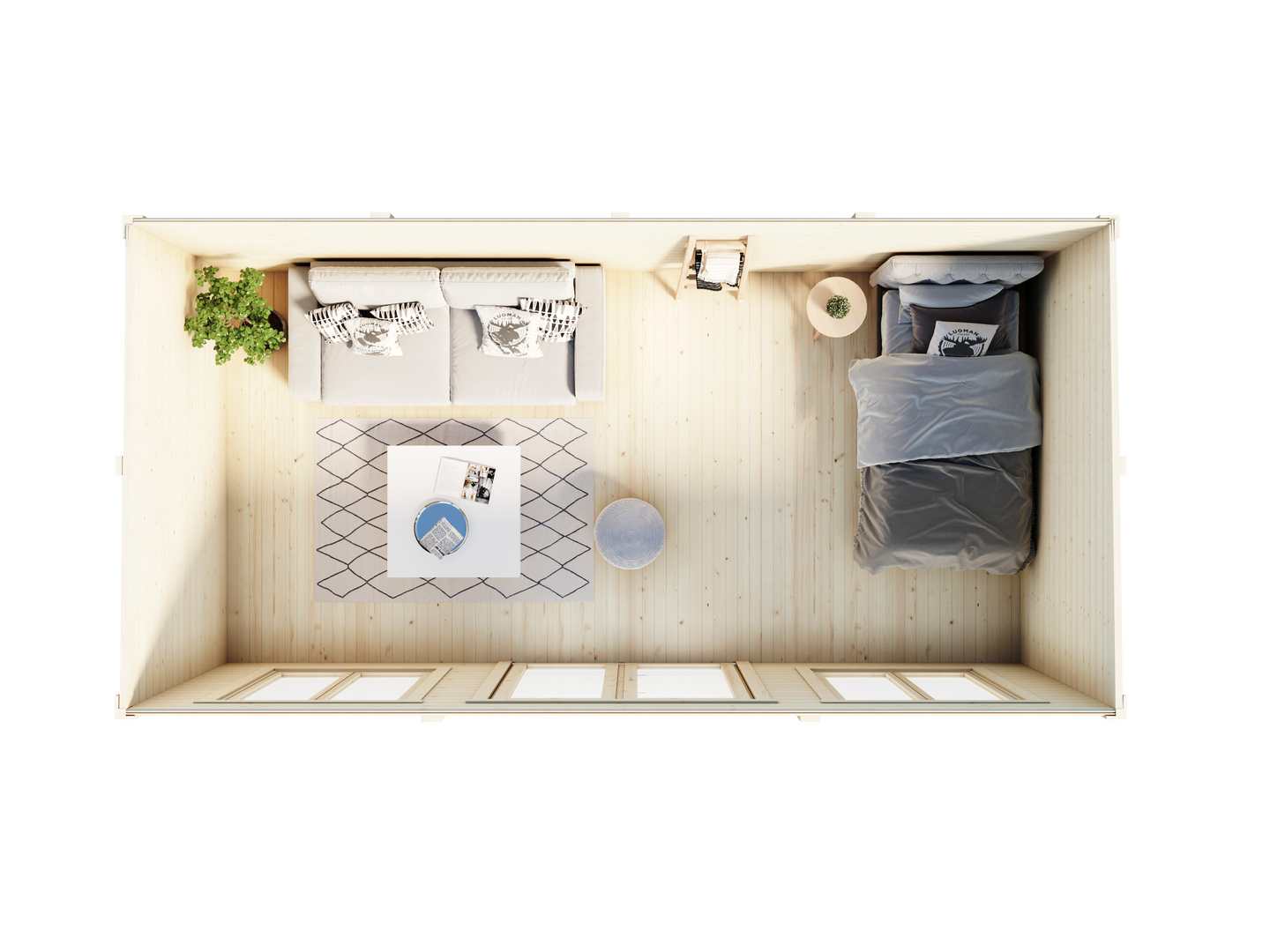 Kesäkeittiö Luoman Lillevilla Loukinen 18,0m²