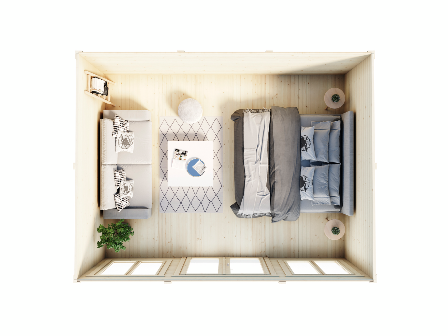 Vierasmaja Luoman Lillevilla Vuoksi 20,8m²