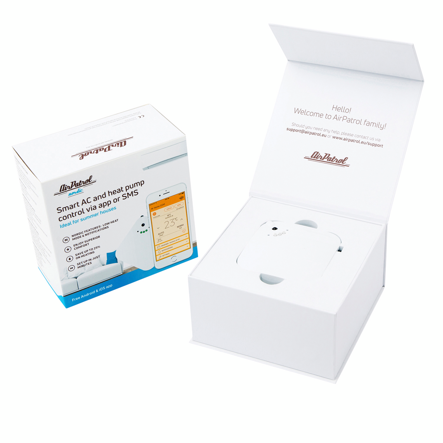 Kauko-ohjain AirPatrol Nordic 2.0 gsm