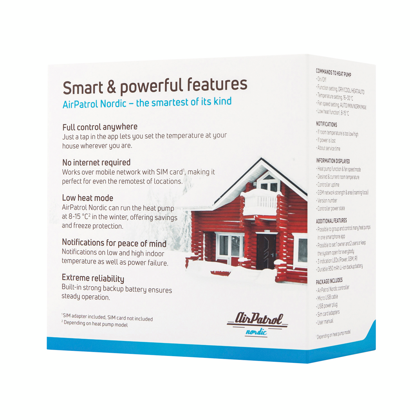 Kauko-ohjain AirPatrol Nordic 2.0 gsm