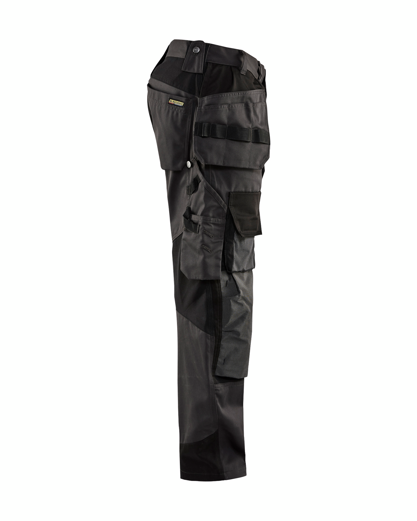 Housut Blåkläder 155418609899 tummanharmaa-musta