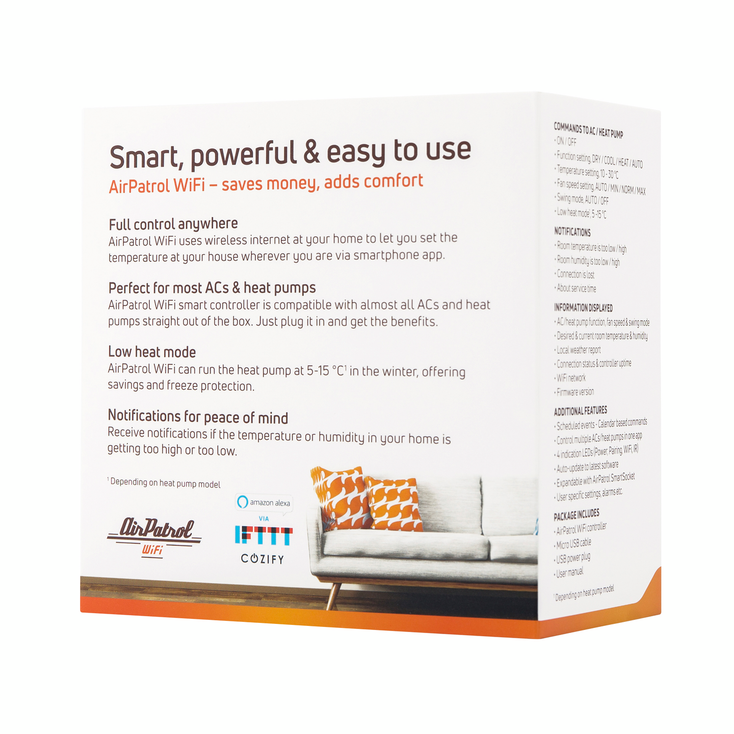 Kauko-ohjain AirPatrol Wi-Fi APW