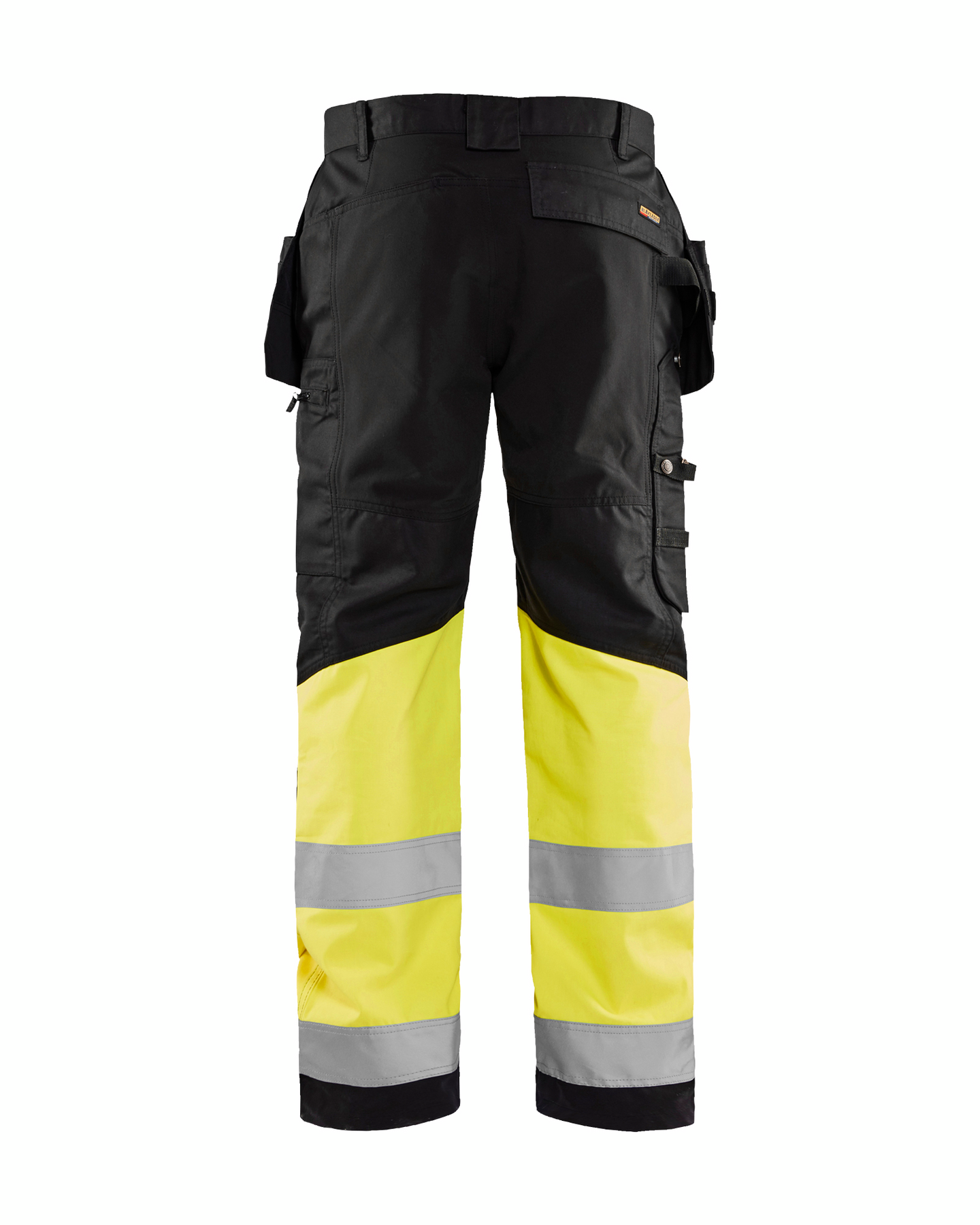 Riipputaskuhousut Blåkläder 155818119933 musta/huomiokeltainen