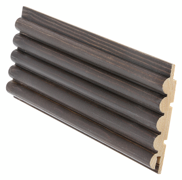 Sisustuspaneeli 15x95x2370 sormi päätypontattu 5-s mänty ruskea sj