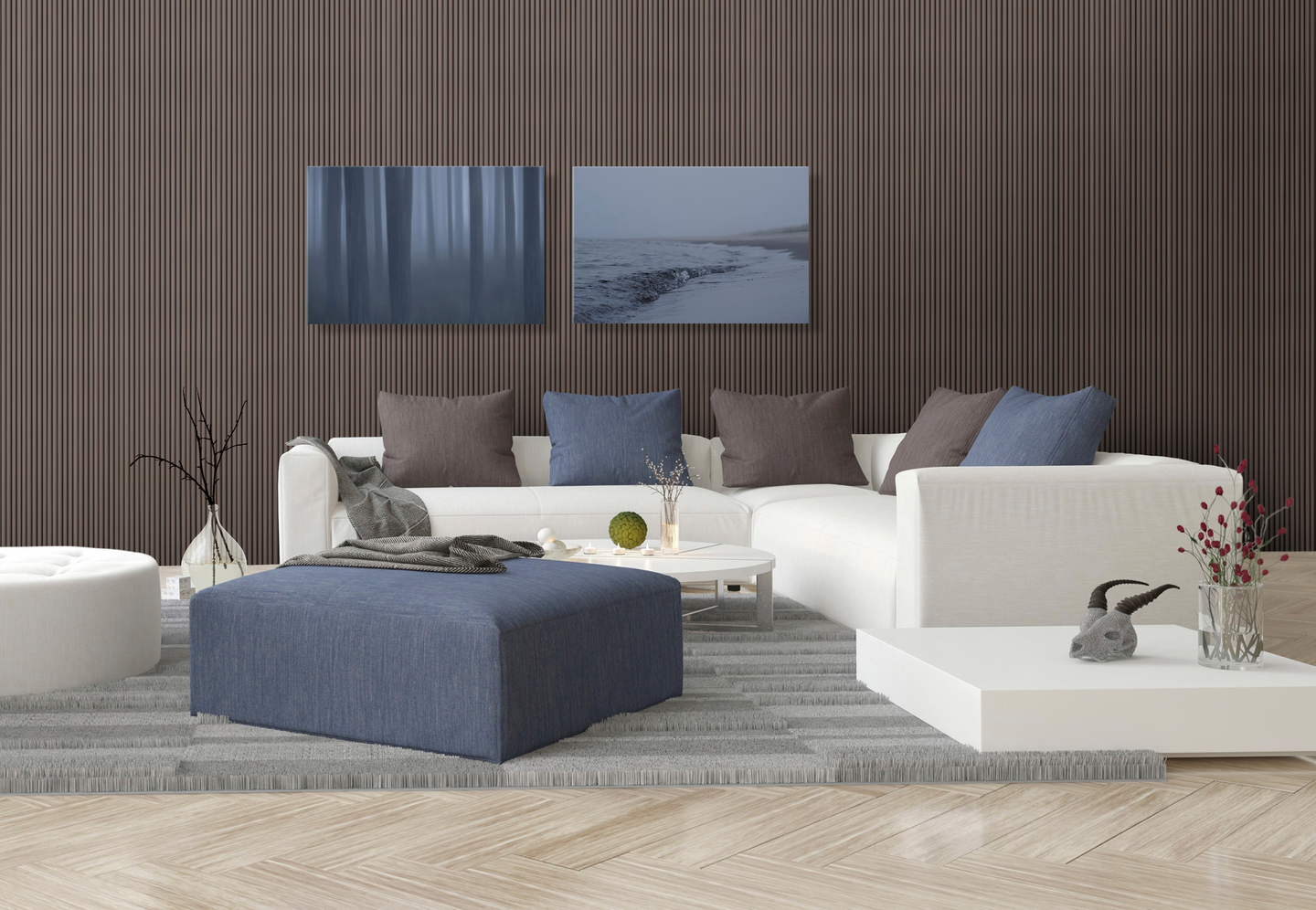 Sisustuspaneeli 15x95x2370 sormi päätypontattu 5-s mänty ruskea sj