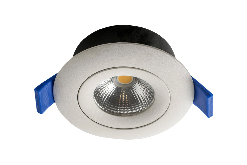 Alasvalo Airam Compact IP44/IP20 7W/830 DIM valkoinen suunnattava