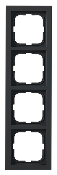 Peitelevy ABB IMPRESSIVO 4os IP21 85mm musta