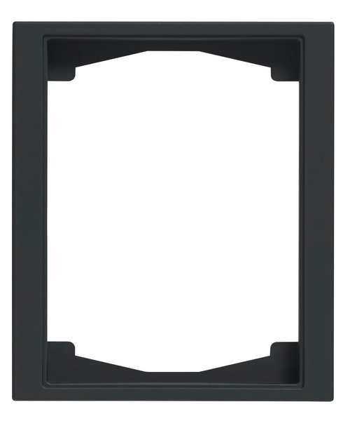 Peitelevy ABB IMPRESSIVO 1os IP21 100mm musta