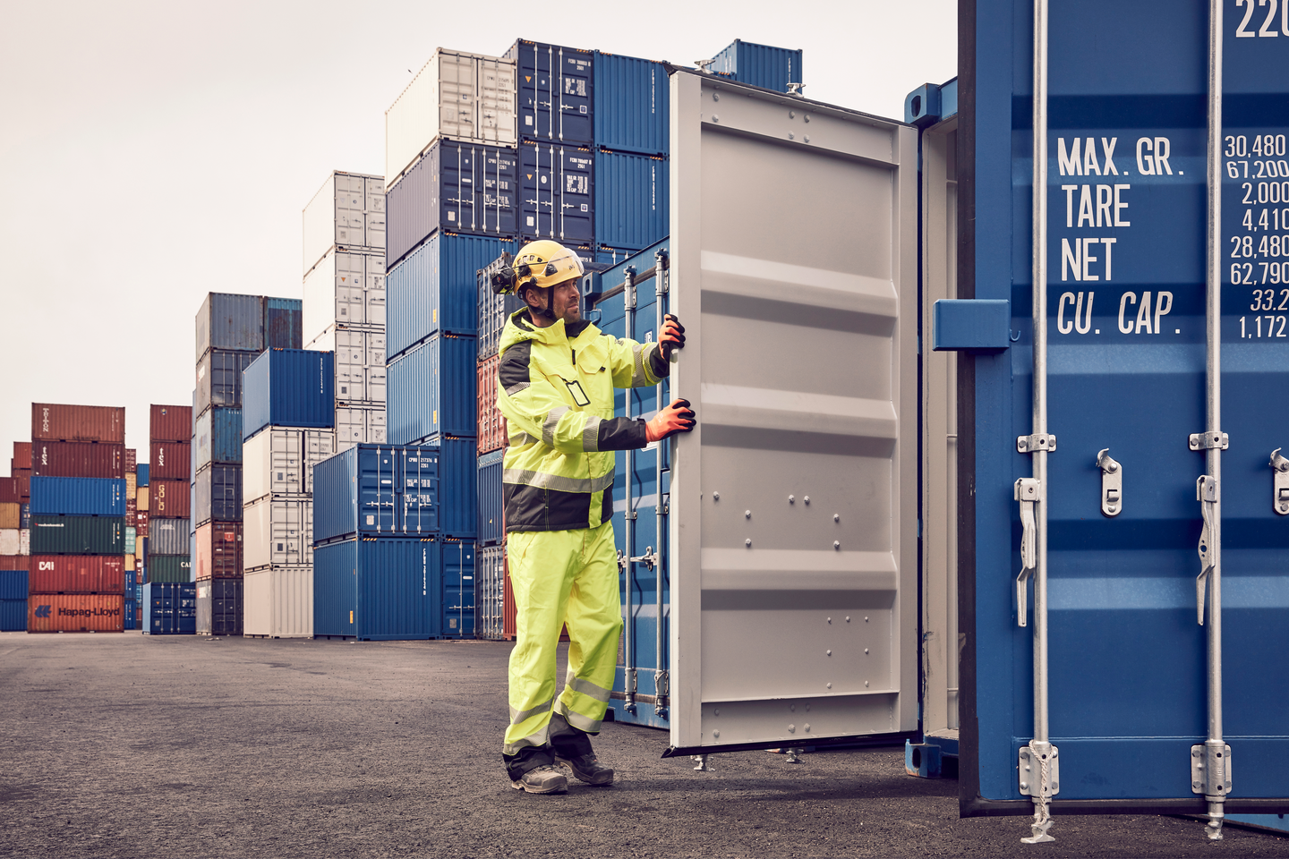 Talvitakki PROF Hi-Vis keltainen