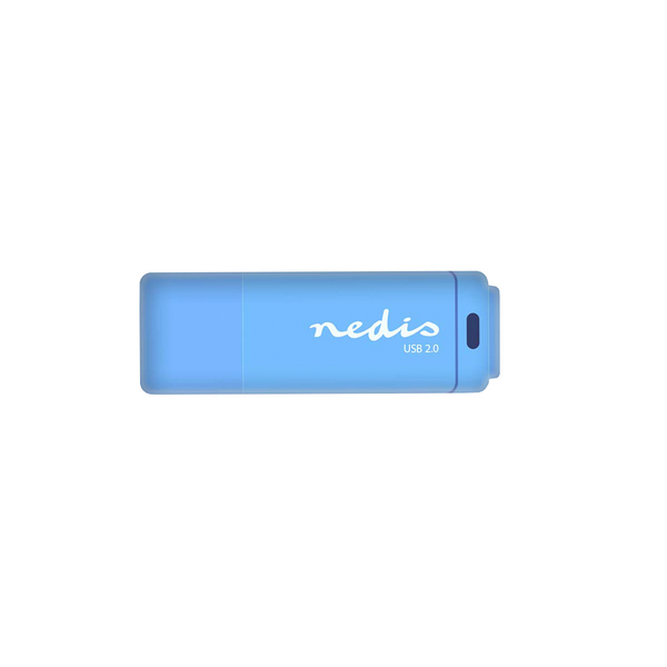 Muistikortti Nedis usb 2.0 32gt lukunopeus 12mb/s sininen