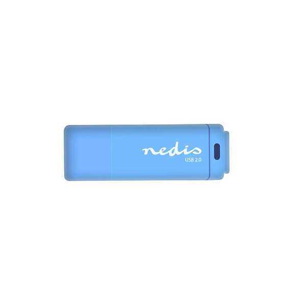 Muistikortti Nedis usb 2.0 64gt lukunopeus 12mb/s sininen