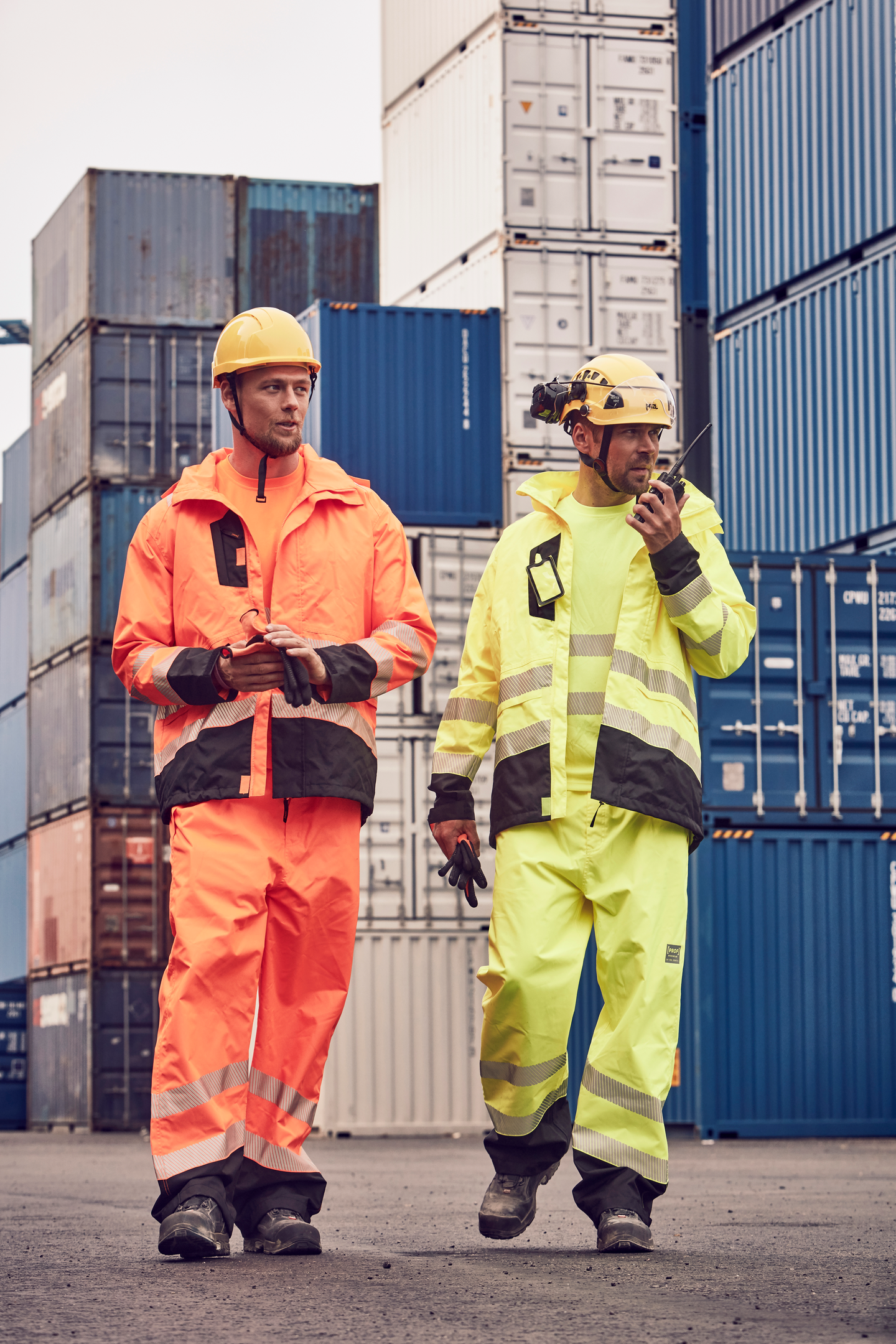 Kuoritakki PROF Hi-Vis keltainen